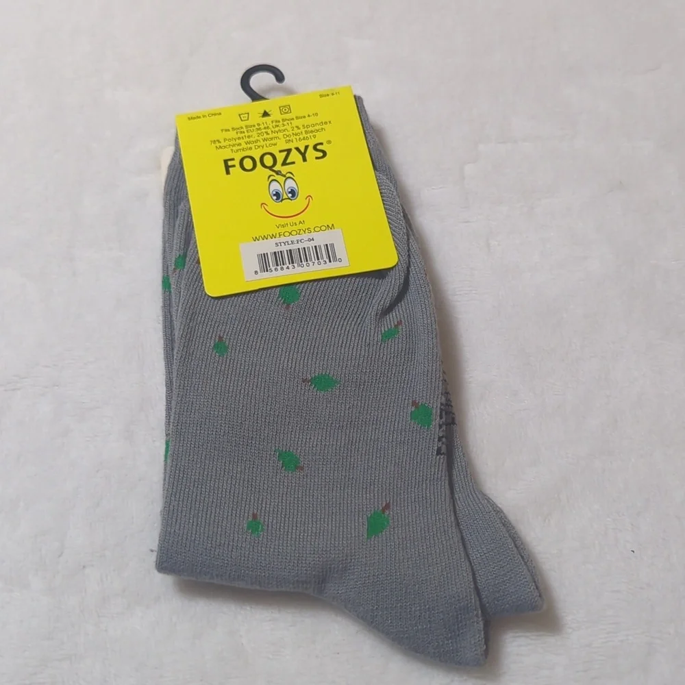 Foozys Owl Socks Fits Shoe Size 4-10